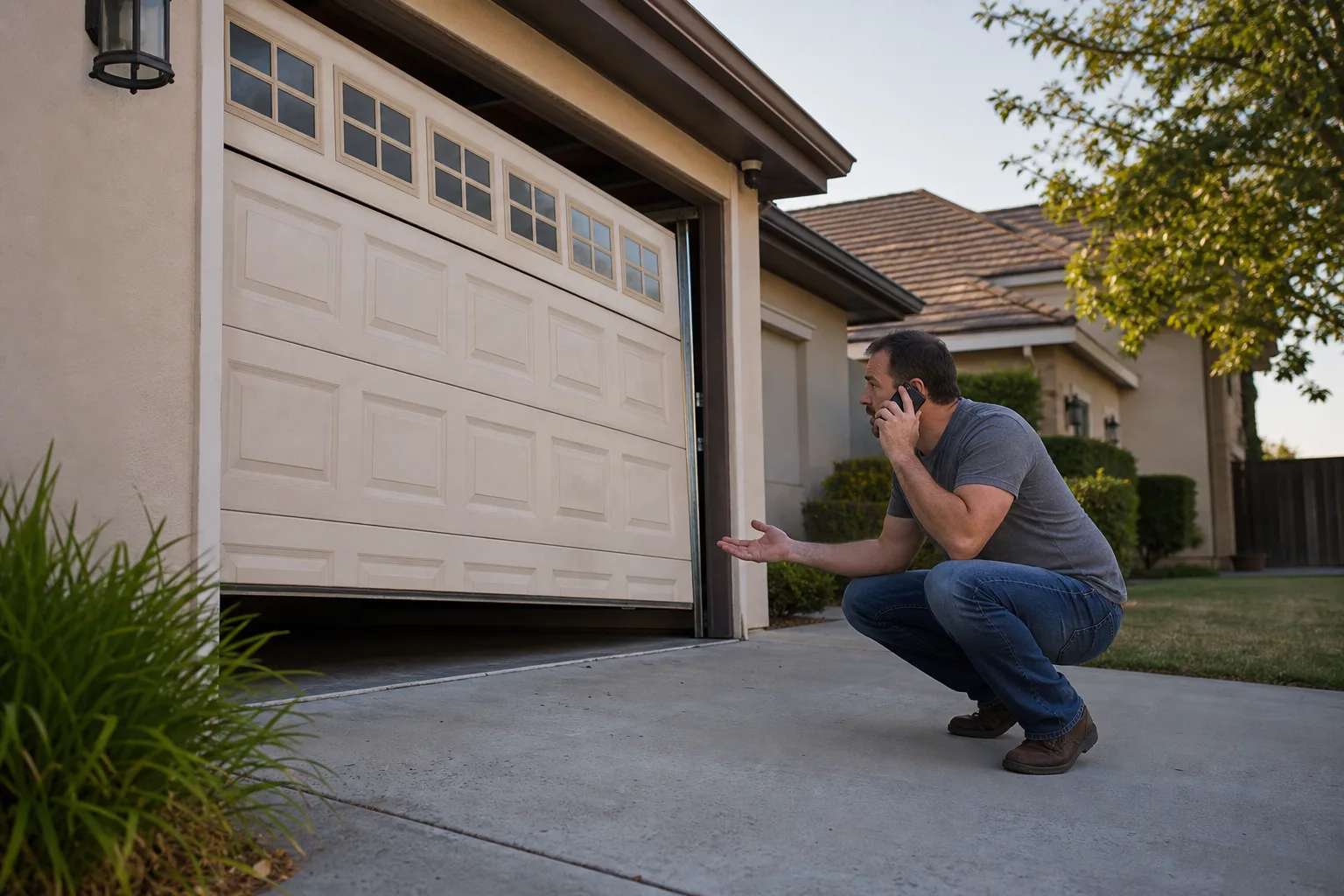 Emergency Garage Door Repair Near Me: What Sacramento Homeowners Should Do First